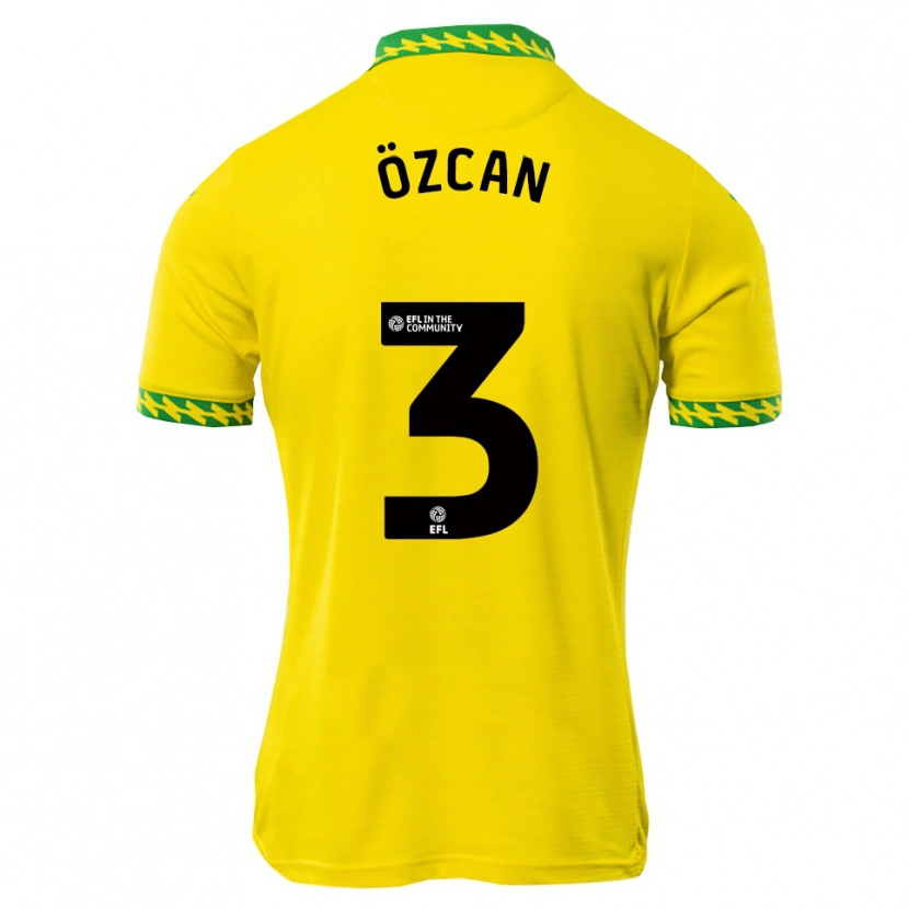 Danxen Women Vatan Özcan #3 White Green Home Jersey 2025/26 T-Shirt