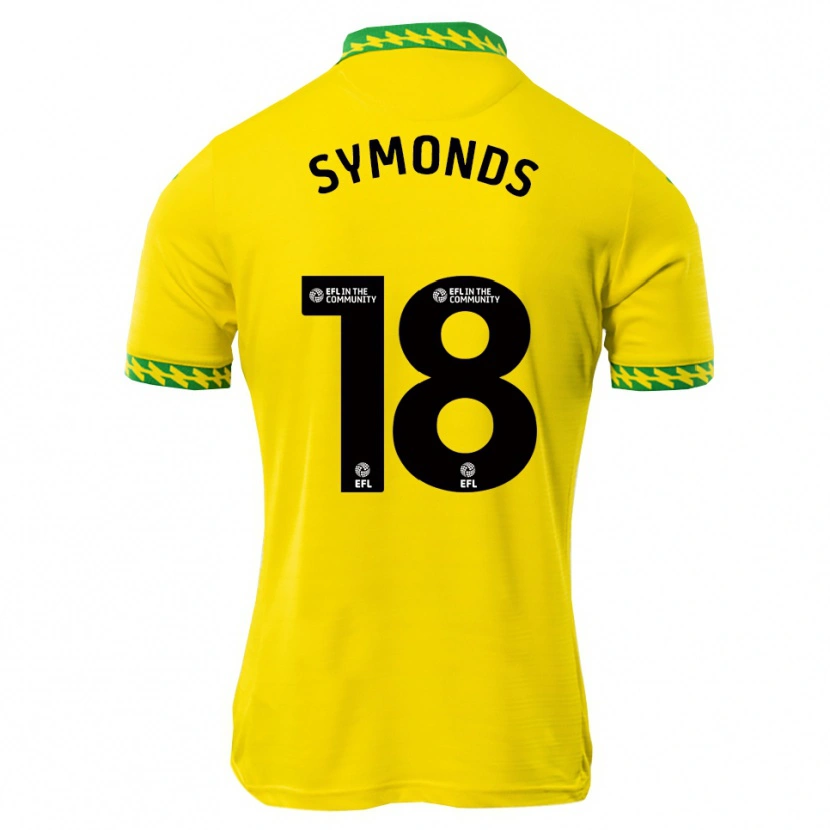 Danxen Women Freya Symonds #18 White Green Home Jersey 2025/26 T-Shirt