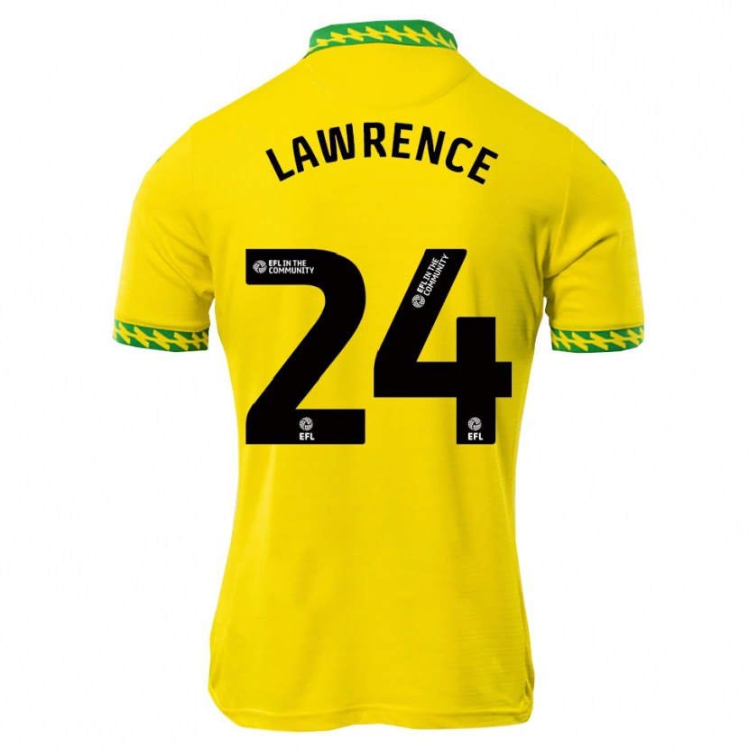 Danxen Women Rachel Lawrence #24 White Green Home Jersey 2025/26 T-Shirt