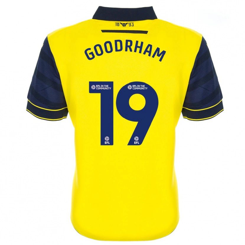 Danxen Women Tyler Goodrham #19 Yellow Navy Home Jersey 2025/26 T-Shirt
