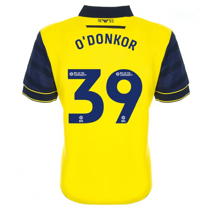 Danxen Women Gatlin O'donkor #39 Yellow Navy Home Jersey 2025/26 T-Shirt