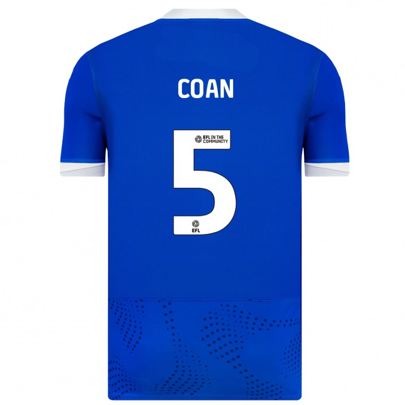 Danxen Women Hannah Coan #5 Blue White Home Jersey 2025/26 T-Shirt
