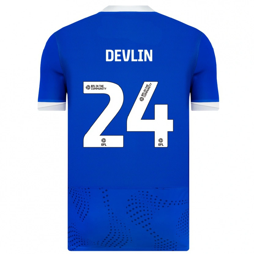 Danxen Women Terry Devlin #24 Blue White Home Jersey 2025/26 T-Shirt
