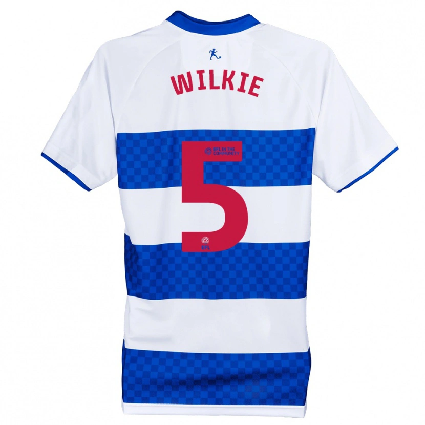 Danxen Women Alex Wilkie #5 Blue White Home Jersey 2025/26 T-Shirt
