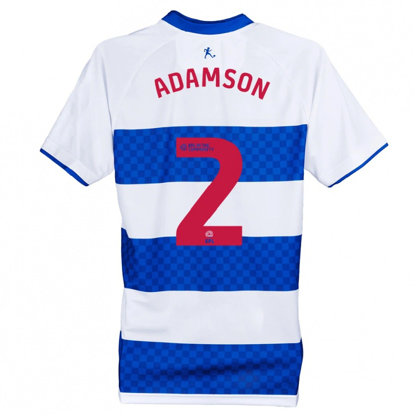 Danxen Women Kealey Adamson #2 Blue White Home Jersey 2025/26 T-Shirt