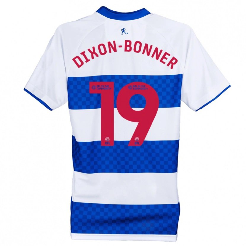 Danxen Women Elijah Dixon-Bonner #19 Blue White Home Jersey 2025/26 T-Shirt