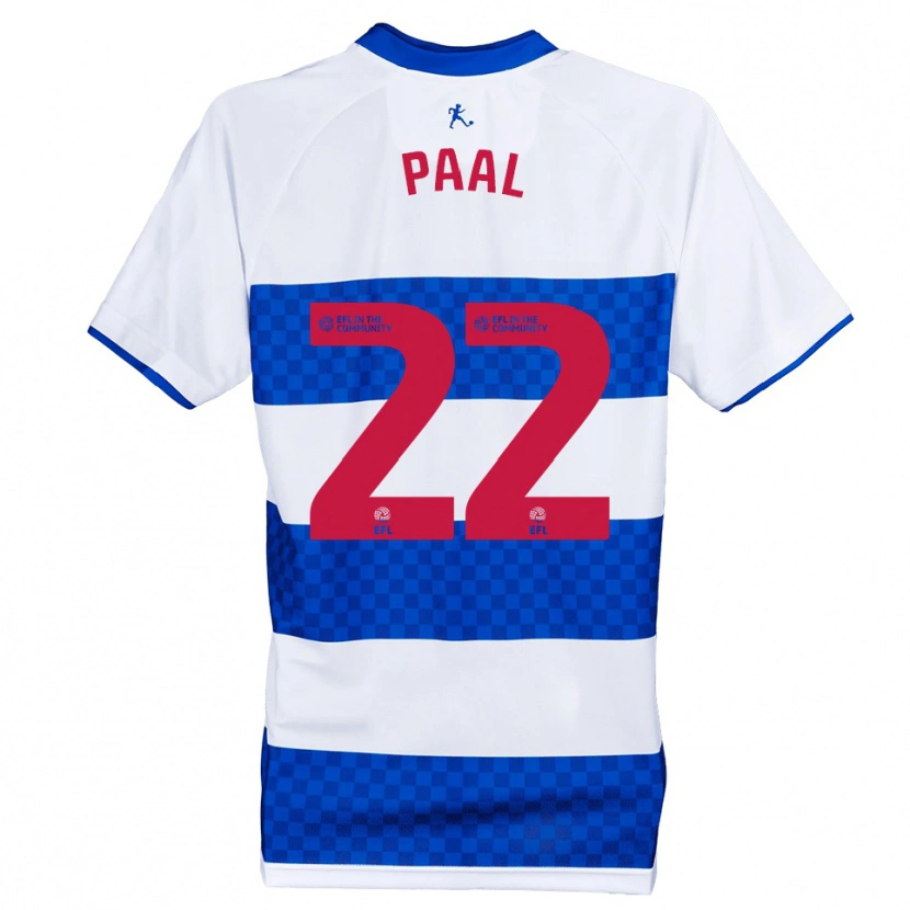 Danxen Women Kenneth Paal #22 Blue White Home Jersey 2025/26 T-Shirt