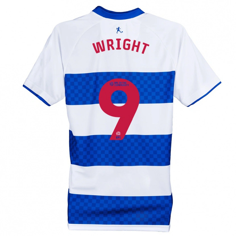 Danxen Women Lukas Wright #9 Blue White Home Jersey 2025/26 T-Shirt