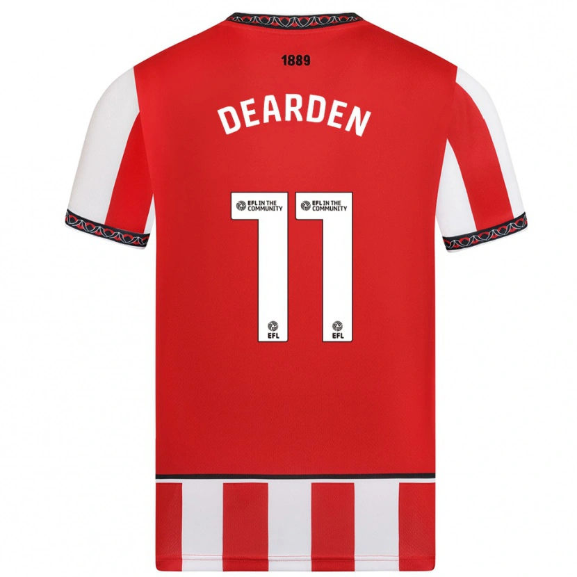 Danxen Women Tom Dearden #11 Red White Home Jersey 2025/26 T-Shirt