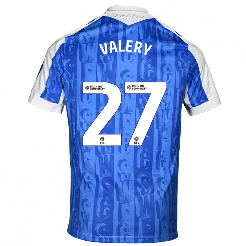 Danxen Women Yan Valery #27 Blue White Home Jersey 2025/26 T-Shirt