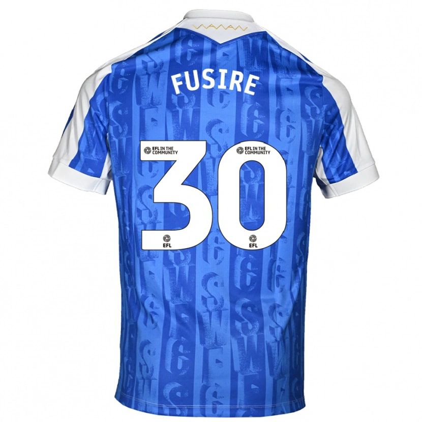 Danxen Women Sean Fusire #30 Blue White Home Jersey 2025/26 T-Shirt
