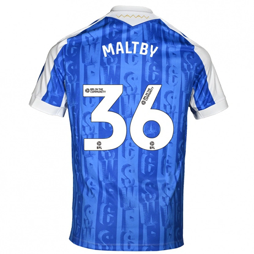 Danxen Women Mackenzie Maltby #36 Blue White Home Jersey 2025/26 T-Shirt