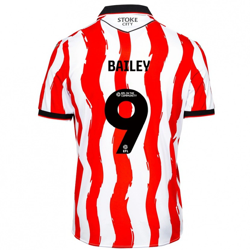 Danxen Women Lewis Bailey #9 White Red Home Jersey 2025/26 T-Shirt