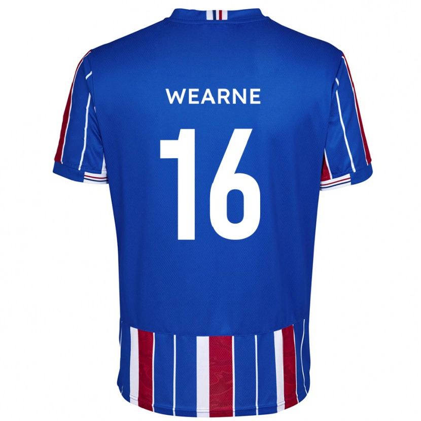 Danxen Women Stephen Wearne #16 Blue Red White Home Jersey 2025/26 T-Shirt