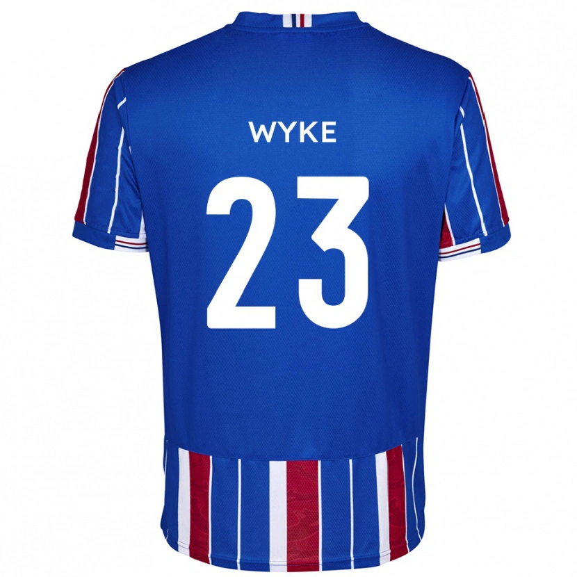 Danxen Women Charlie Wyke #23 Blue Red White Home Jersey 2025/26 T-Shirt
