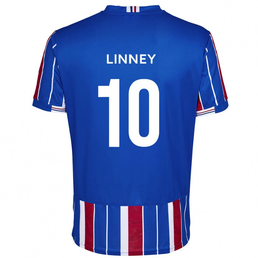 Danxen Women Regan Linney #10 Blue Red White Home Jersey 2025/26 T-Shirt