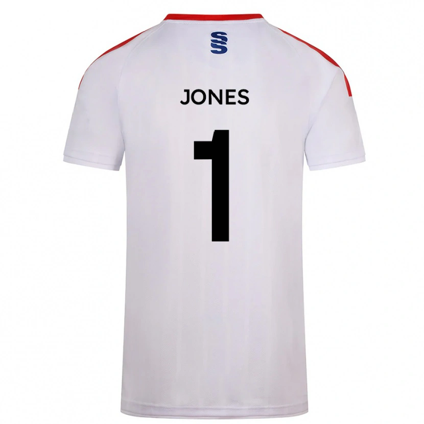 Danxen Women Zac Jones #1 White Navy Home Jersey 2025/26 T-Shirt