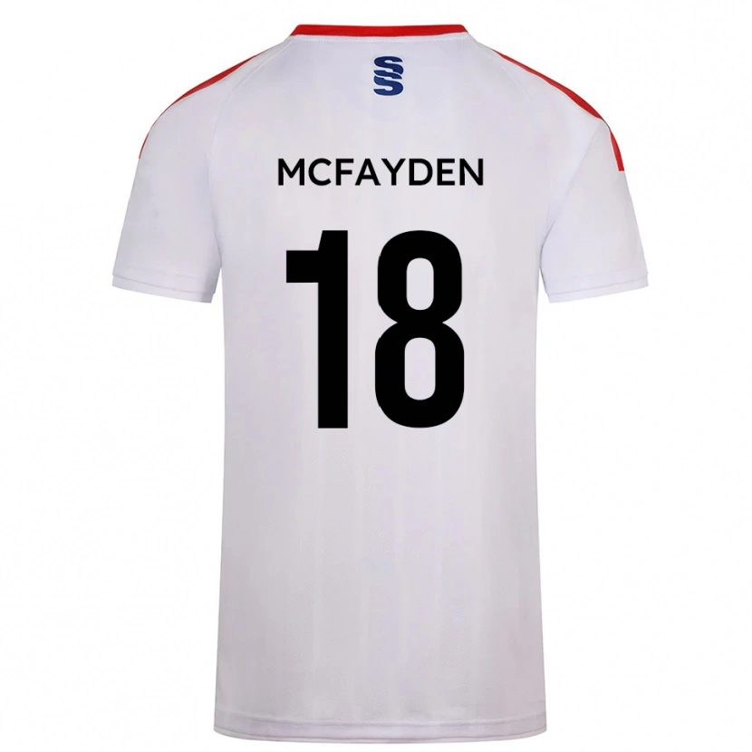 Danxen Women Lincoln Mcfayden #18 White Navy Home Jersey 2025/26 T-Shirt