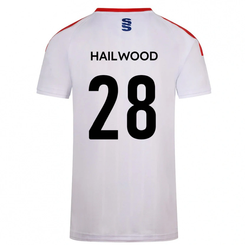 Danxen Women Jesse Hailwood #28 White Navy Home Jersey 2025/26 T-Shirt