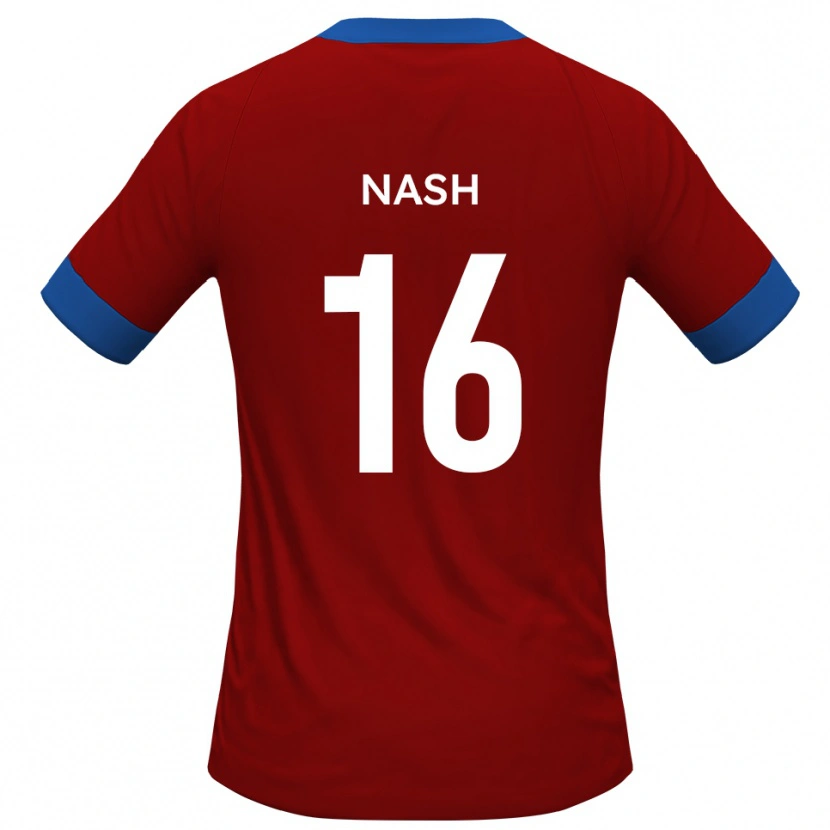 Danxen Women Pat Nash #16 Red Blue Home Jersey 2025/26 T-Shirt