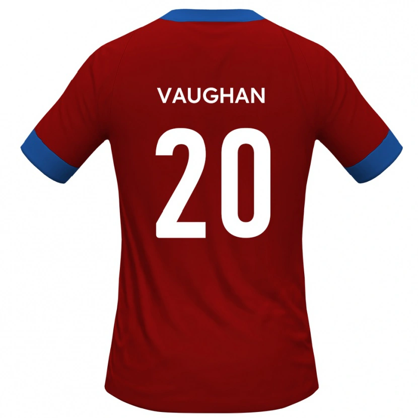 Danxen Women Haydon Vaughan #20 Red Blue Home Jersey 2025/26 T-Shirt