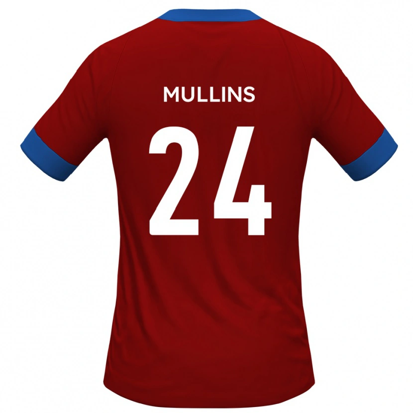 Danxen Women Maxwell Mullins #24 Red Blue Home Jersey 2025/26 T-Shirt