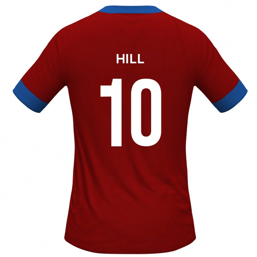 Danxen Women Ryan Hill #10 Red Blue Home Jersey 2025/26 T-Shirt