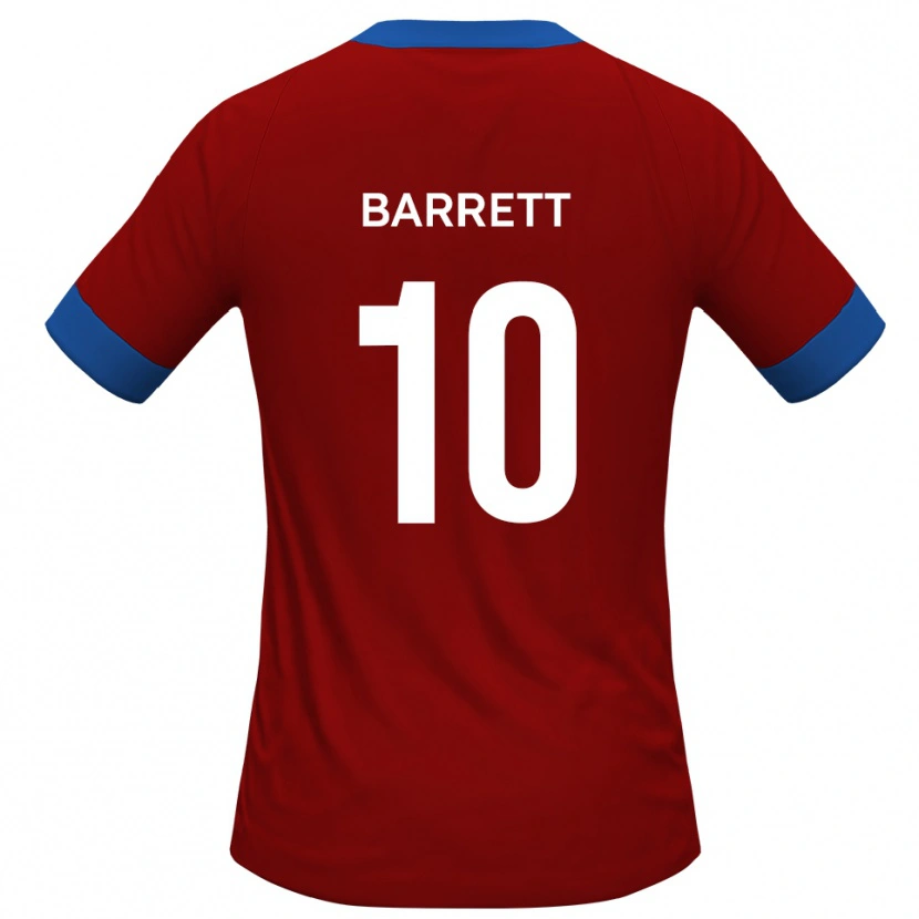 Danxen Women Josh Barrett #10 Red Blue Home Jersey 2025/26 T-Shirt