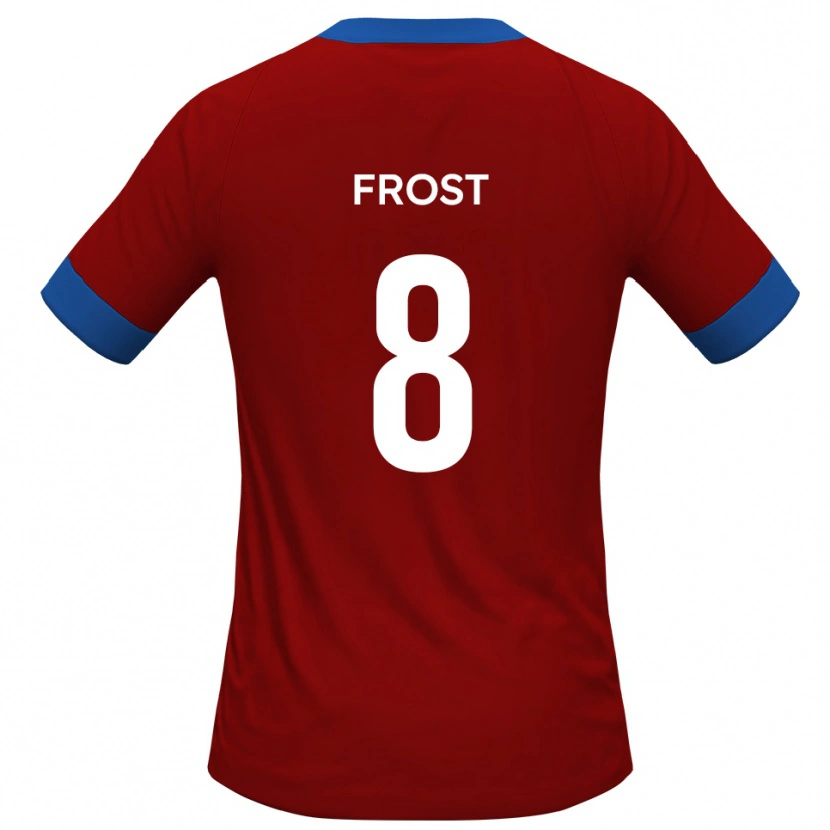 Danxen Women Tyler Frost #8 Red Blue Home Jersey 2025/26 T-Shirt