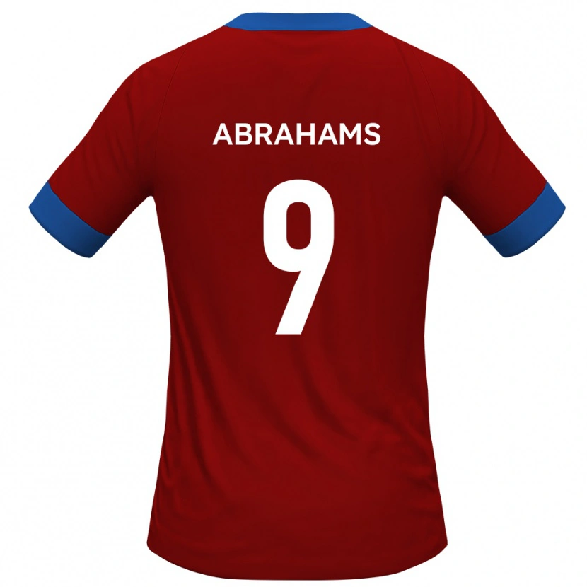 Danxen Women Tristan Abrahams #9 Red Blue Home Jersey 2025/26 T-Shirt