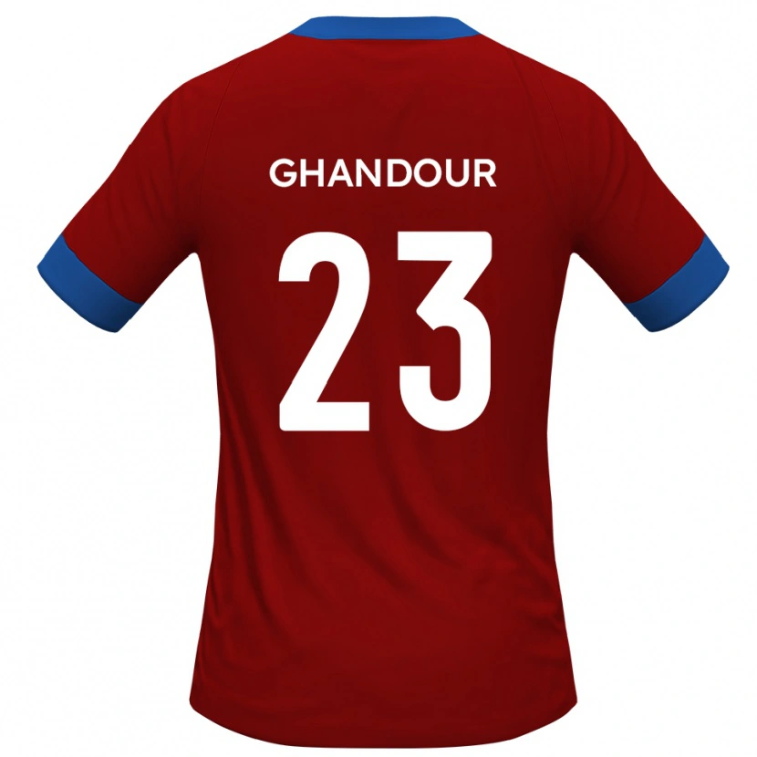 Danxen Women Hady Ghandour #23 Red Blue Home Jersey 2025/26 T-Shirt