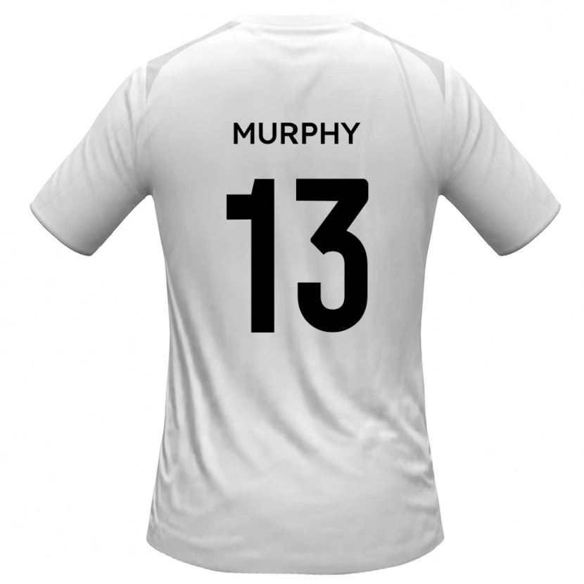 Danxen Women Jude Murphy #13 White Gray Home Jersey 2025/26 T-Shirt