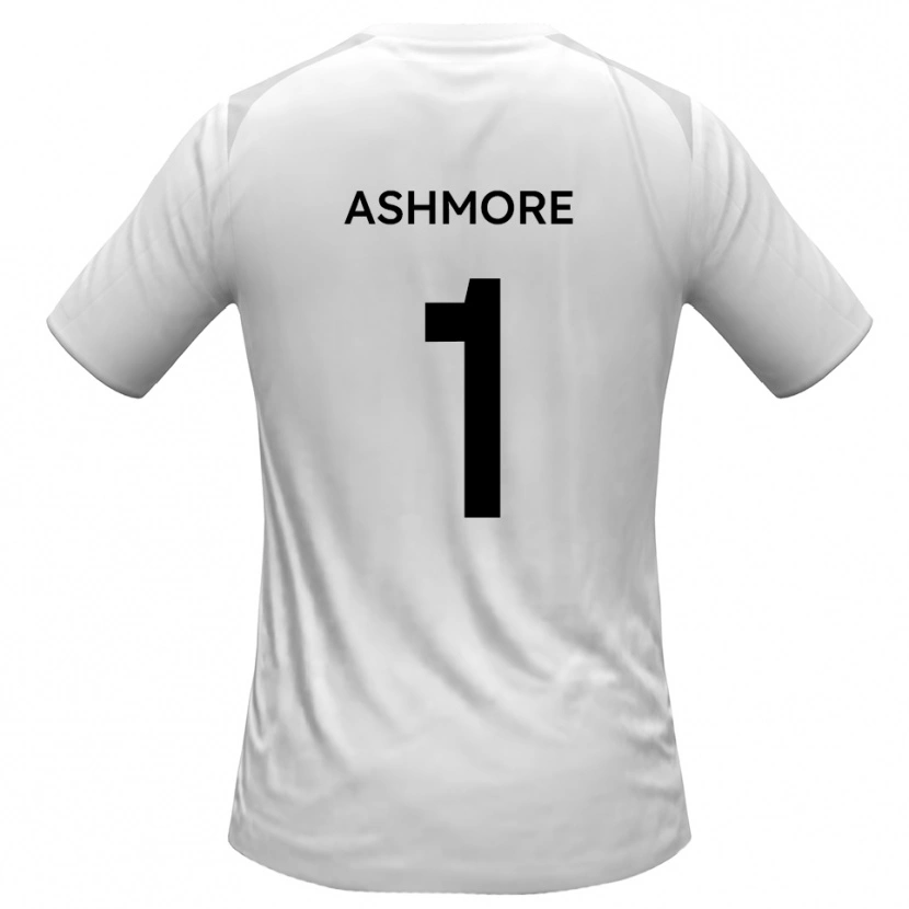 Danxen Women Nathan Ashmore #1 White Gray Home Jersey 2025/26 T-Shirt