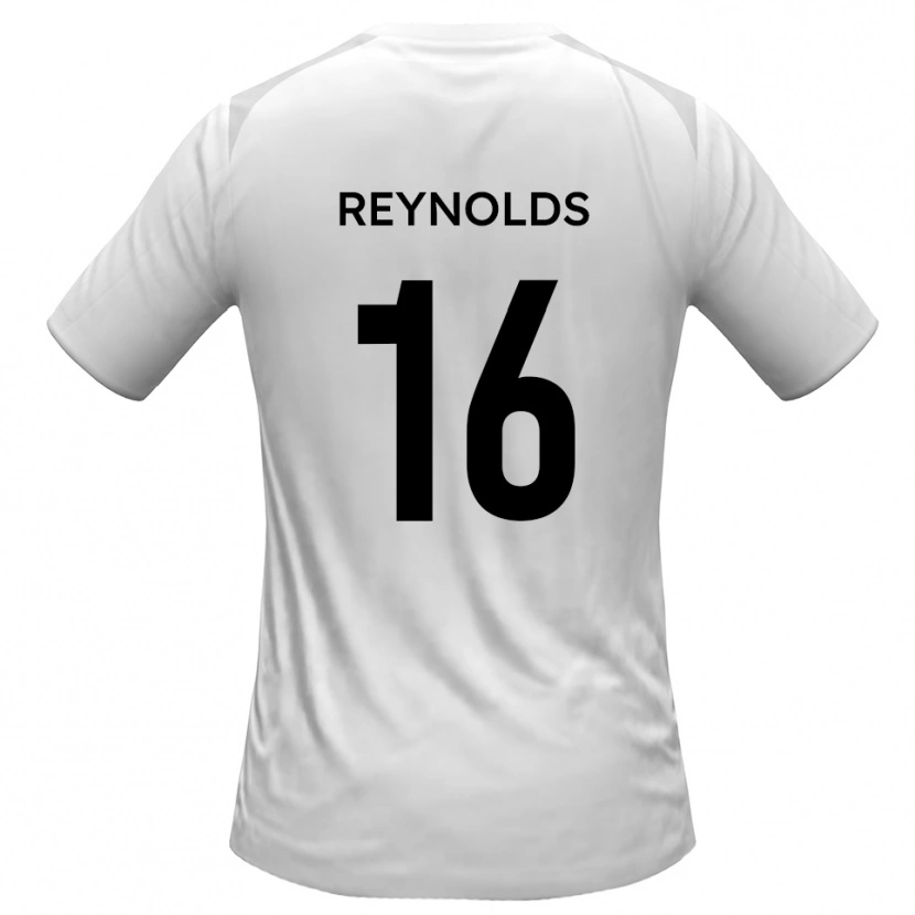Danxen Women Callum Reynolds #16 White Gray Home Jersey 2025/26 T-Shirt
