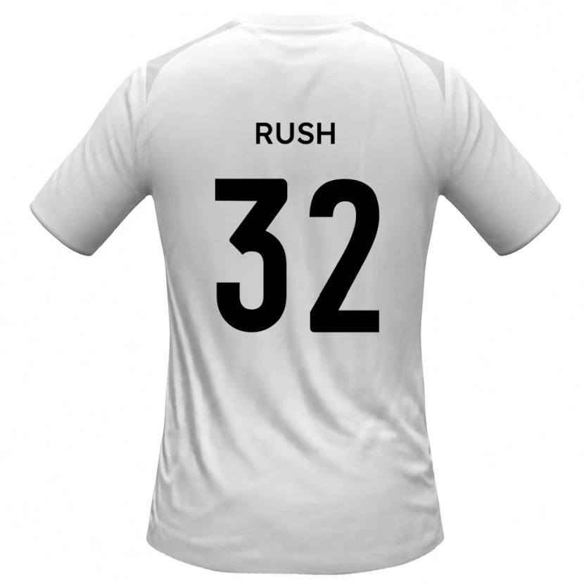 Danxen Women Matt Rush #32 White Gray Home Jersey 2025/26 T-Shirt