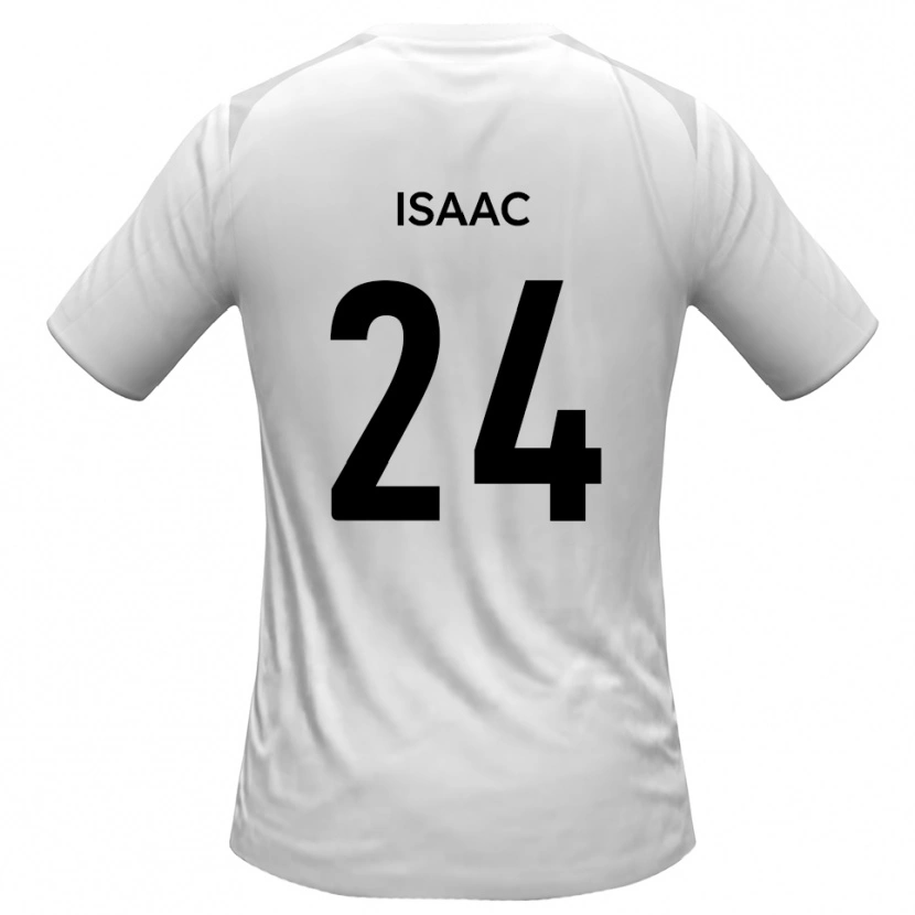 Danxen Women Daniel Isaac #24 White Gray Home Jersey 2025/26 T-Shirt
