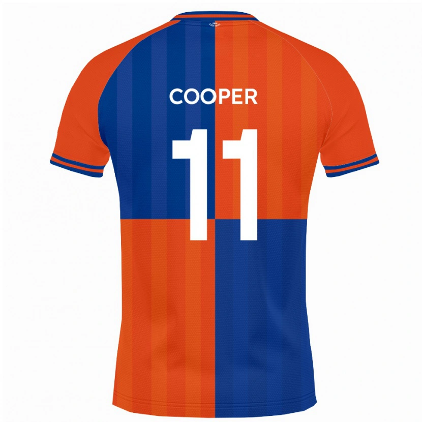 Danxen Women Chay Cooper #11 Orange Royal Blue Home Jersey 2025/26 T-Shirt