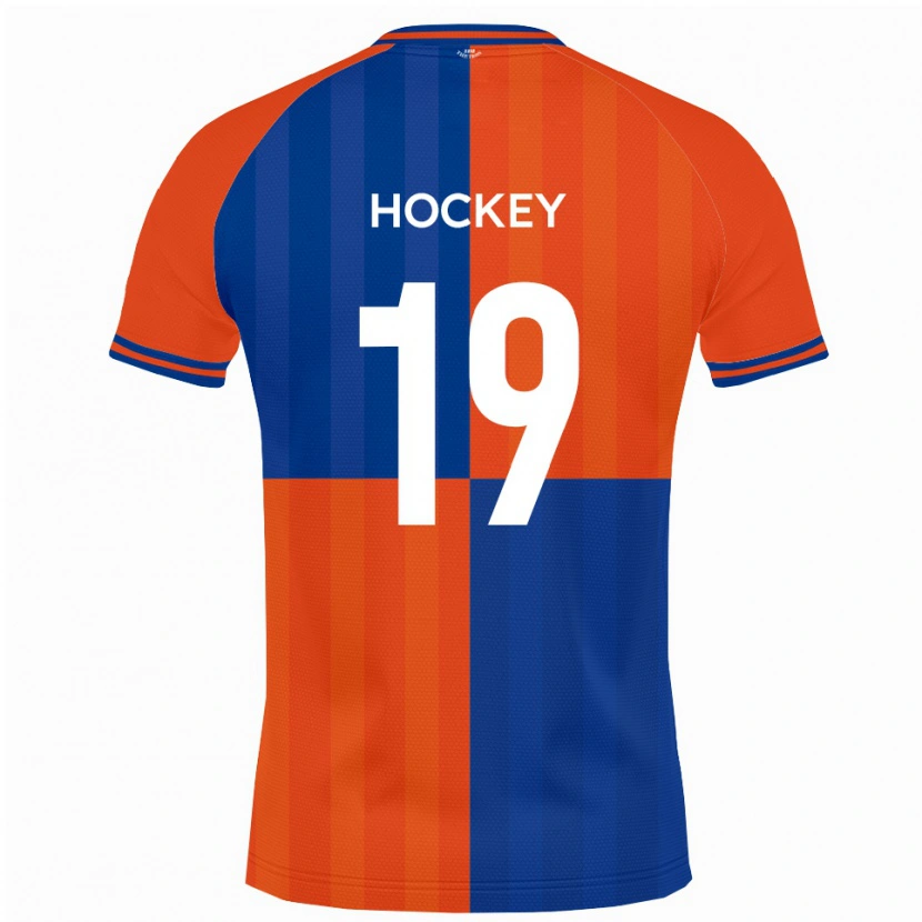 Danxen Women Freddie Hockey #19 Orange Royal Blue Home Jersey 2025/26 T-Shirt