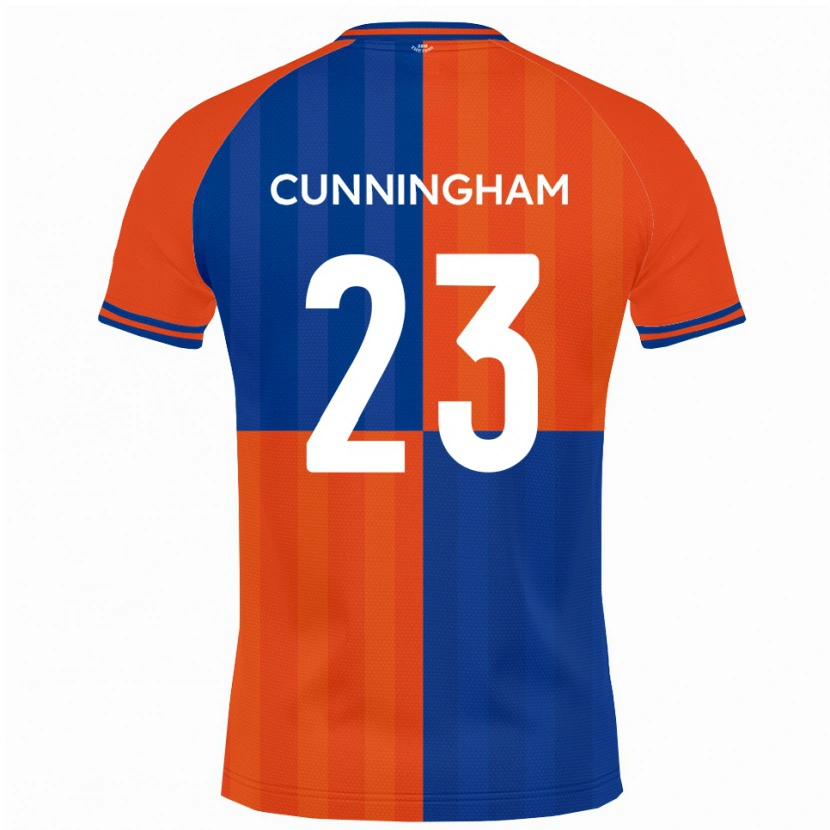 Danxen Women Elliott Cunningham #23 Orange Royal Blue Home Jersey 2025/26 T-Shirt