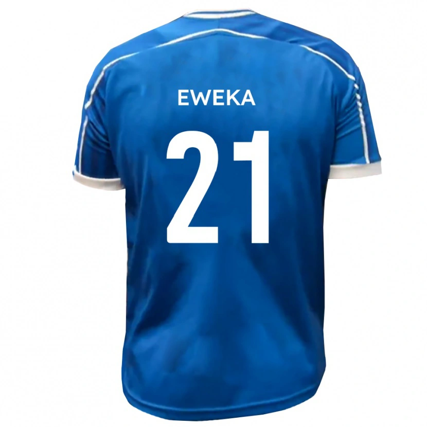 Danxen Women Temi Eweka #21 Blue White Home Jersey 2025/26 T-Shirt