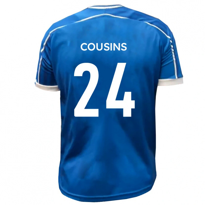 Danxen Women Jordan Cousins #24 Blue White Home Jersey 2025/26 T-Shirt