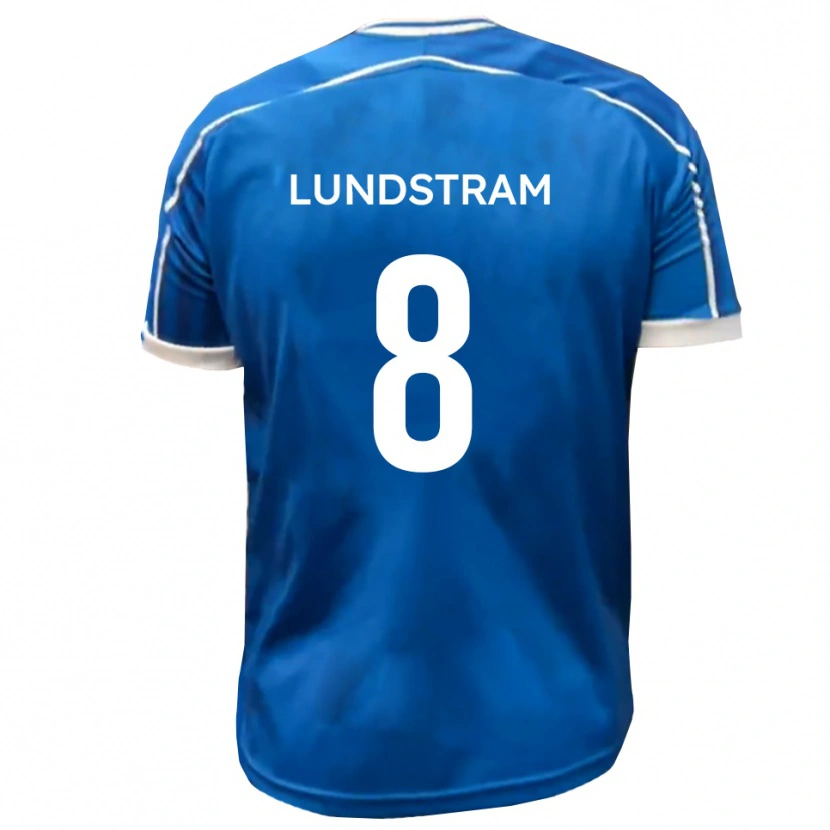 Danxen Women Josh Lundstram #8 Blue White Home Jersey 2025/26 T-Shirt