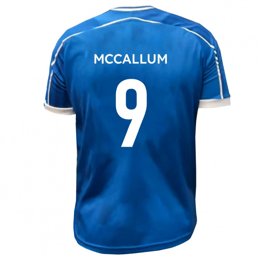 Danxen Women Paul Mccallum #9 Blue White Home Jersey 2025/26 T-Shirt