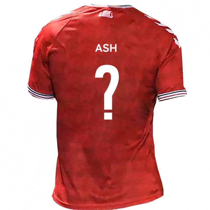 Danxen Women Milly Ash #0 Red White Home Jersey 2025/26 T-Shirt