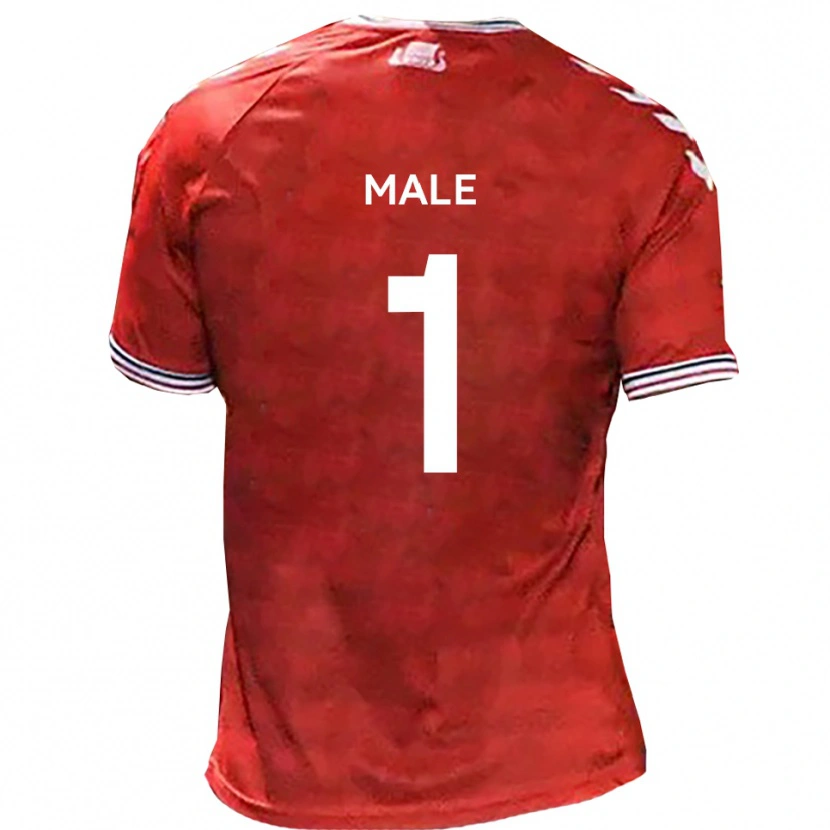 Danxen Women Harrison Male #1 Red White Home Jersey 2025/26 T-Shirt