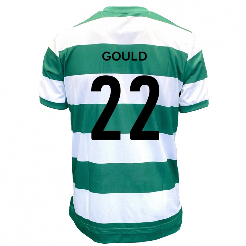 Danxen Women Matt Gould #22 Green White Home Jersey 2025/26 T-Shirt