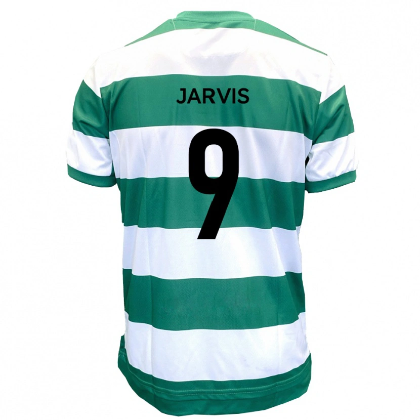Danxen Women Aaron Jarvis #9 Green White Home Jersey 2025/26 T-Shirt