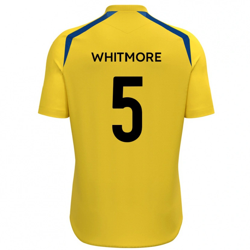 Danxen Women Alex Whitmore #5 Yellow Blue Home Jersey 2025/26 T-Shirt