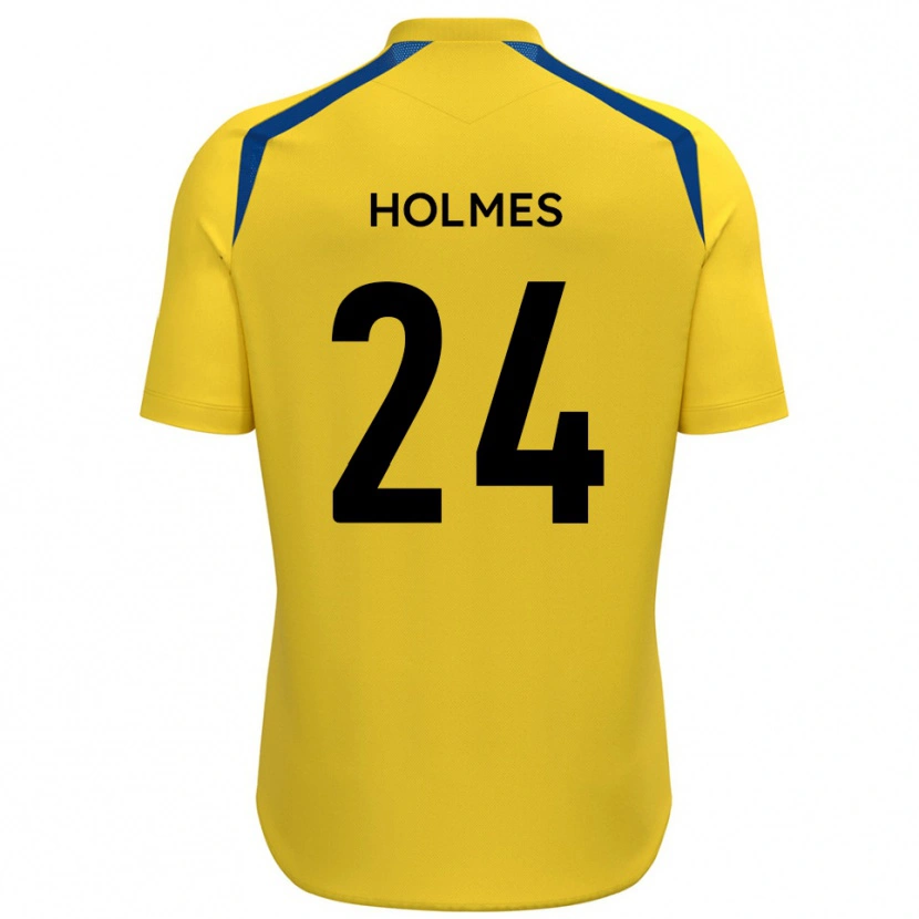 Danxen Women Fin Holmes #24 Yellow Blue Home Jersey 2025/26 T-Shirt