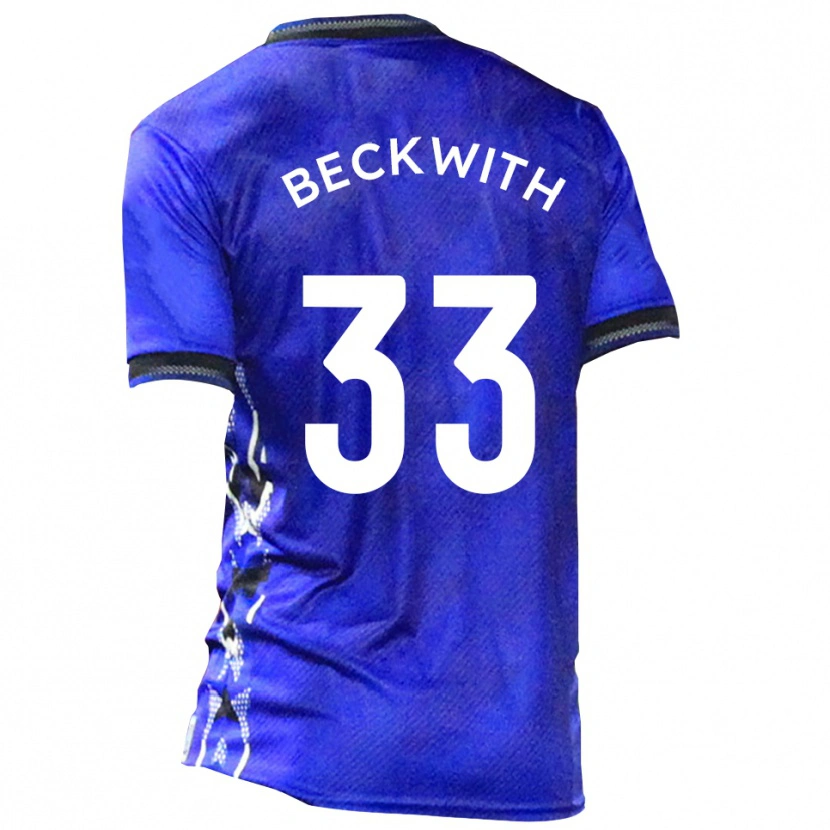 Danxen Women Sam Beckwith #33 Blue White Home Jersey 2025/26 T-Shirt